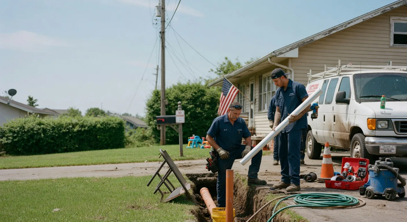 Sewer Line Inspection in Rockport, IN